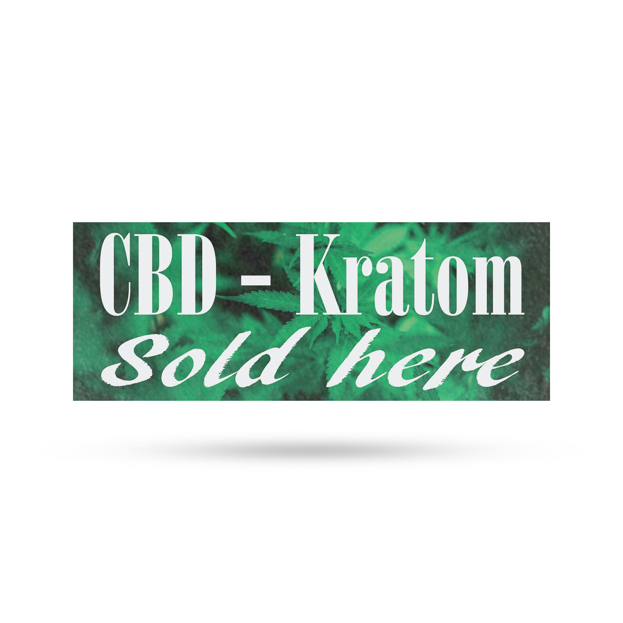 CBD and Kratom Sold Here