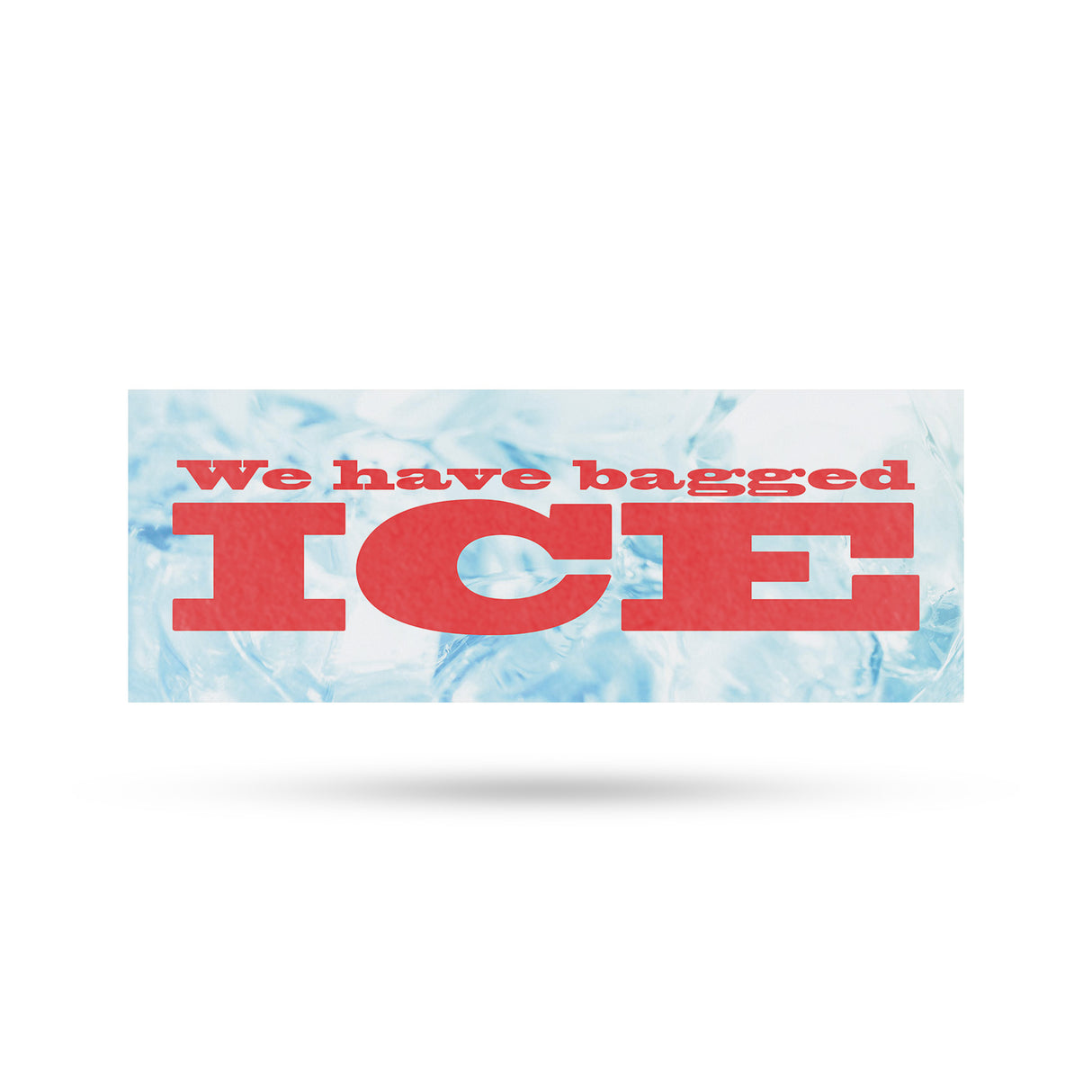 We Have Bagged Ice