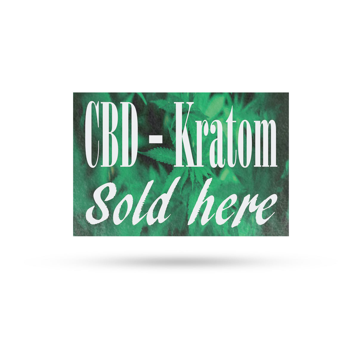 CBD and Kratom Sold Here