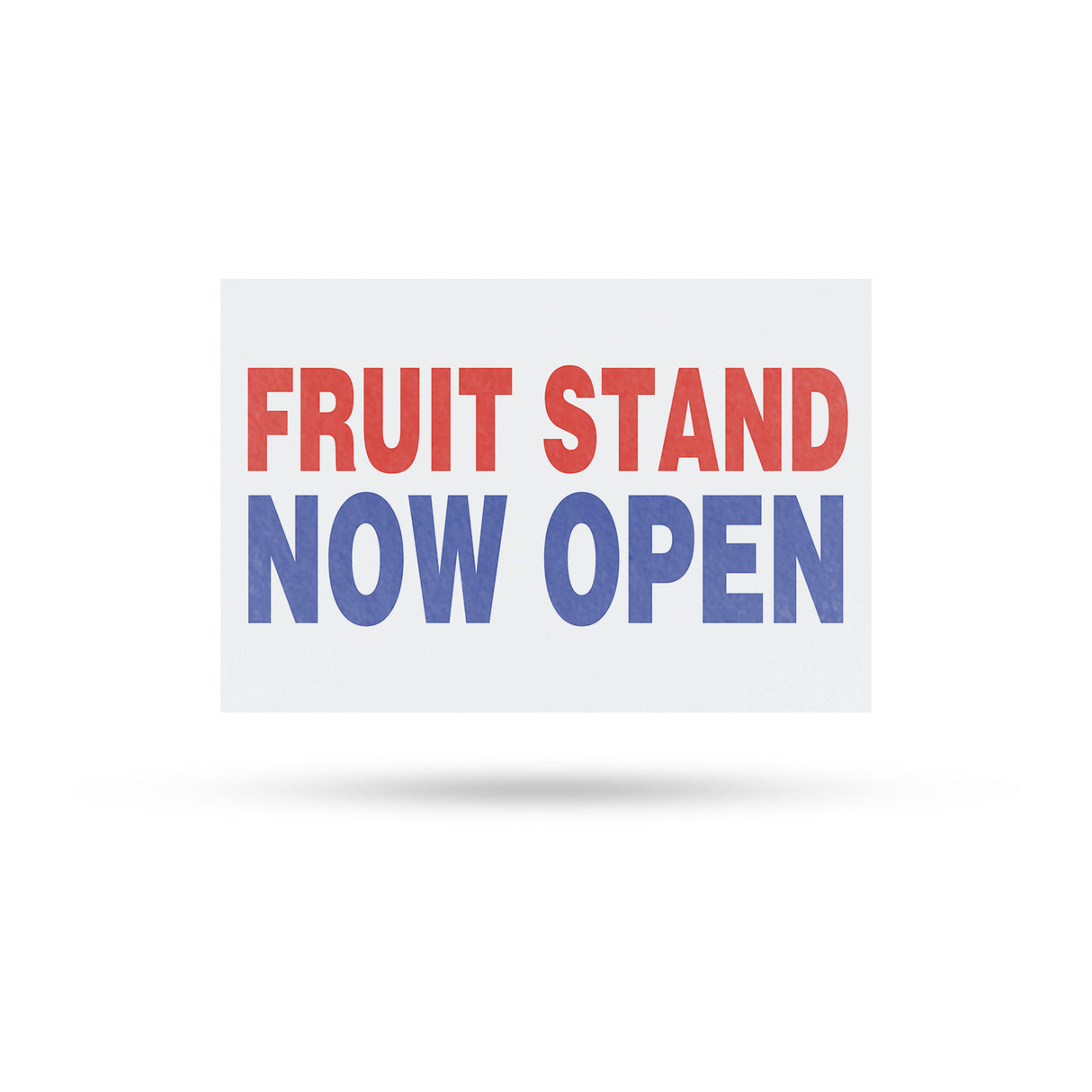 Fruit Stand Now Open