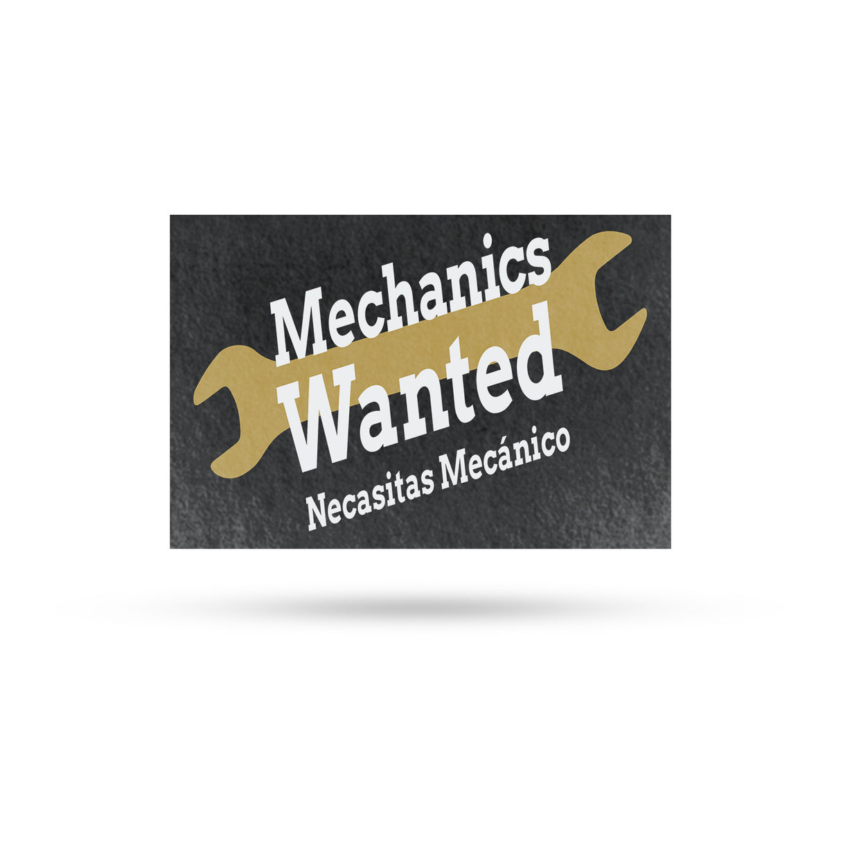 Mechanics Wanted English Spanish