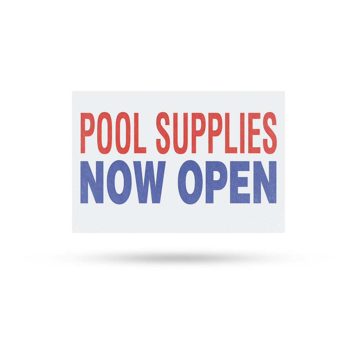 Pool Supplies Now Open