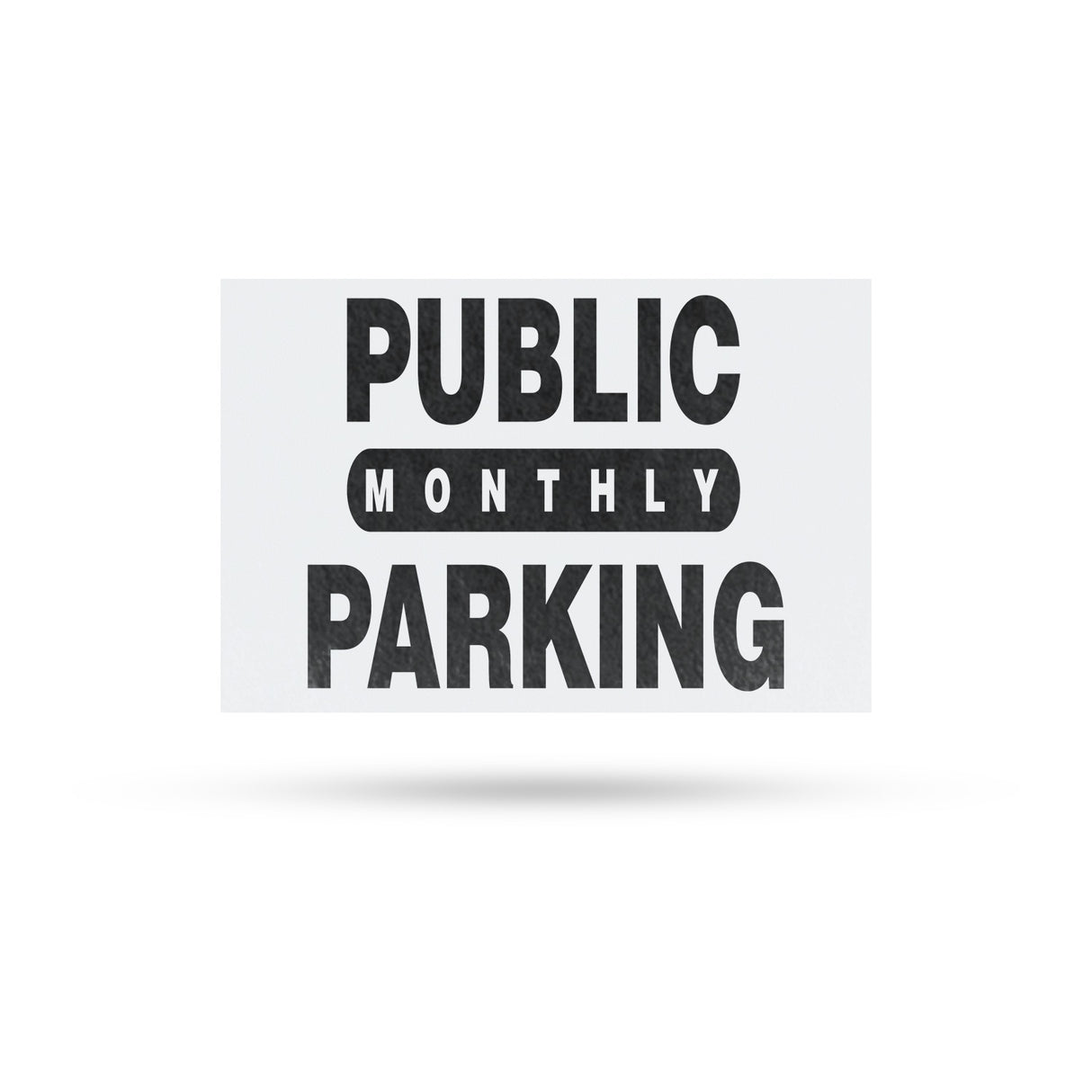 Public Monthly Parking