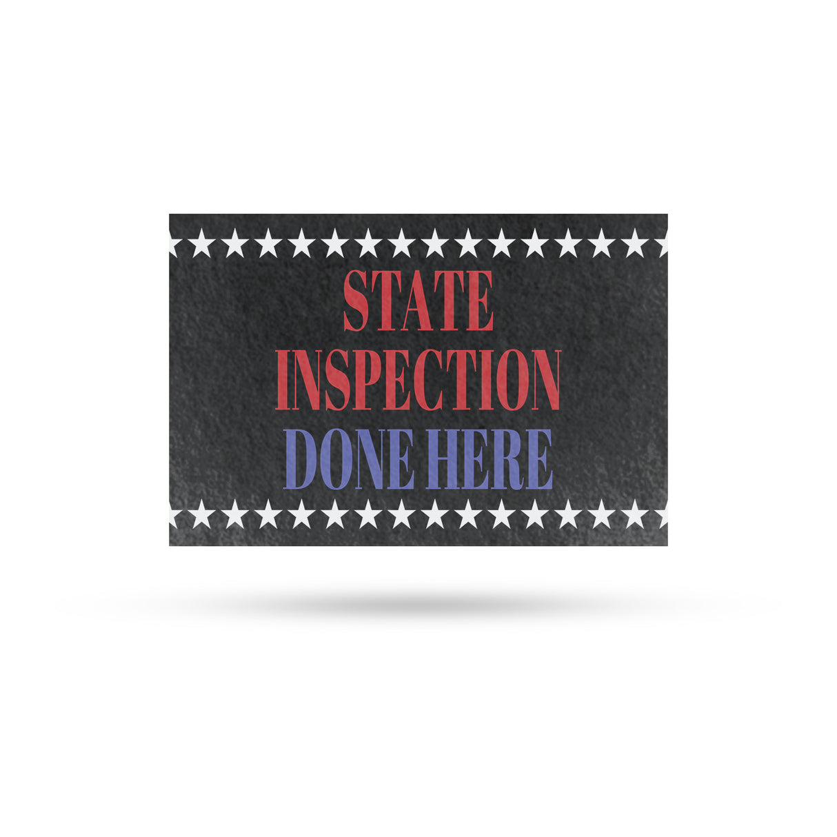 State Inspection Done Here