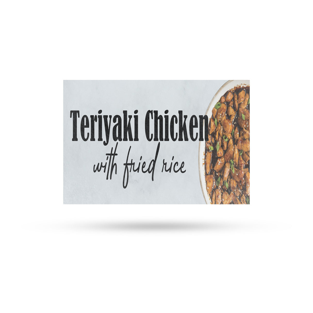 Teriyaki Chicken with Fried Rice