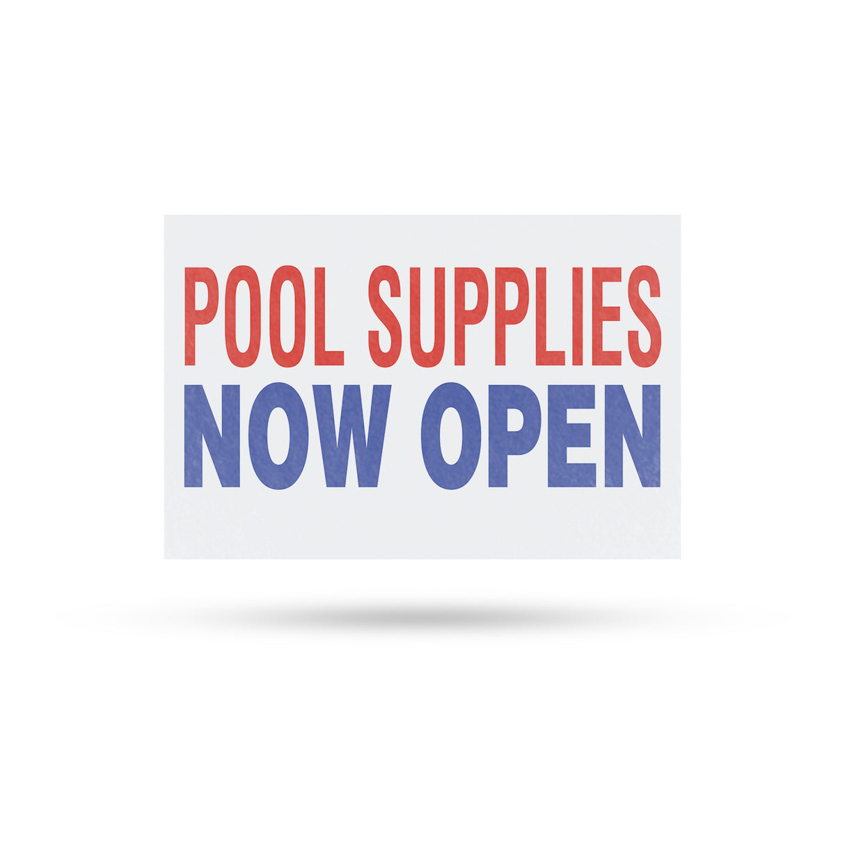 Pool Supplies Now Open