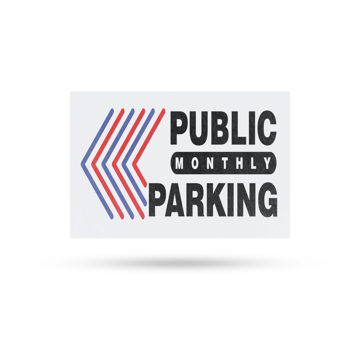 Public Monthly Parking Left