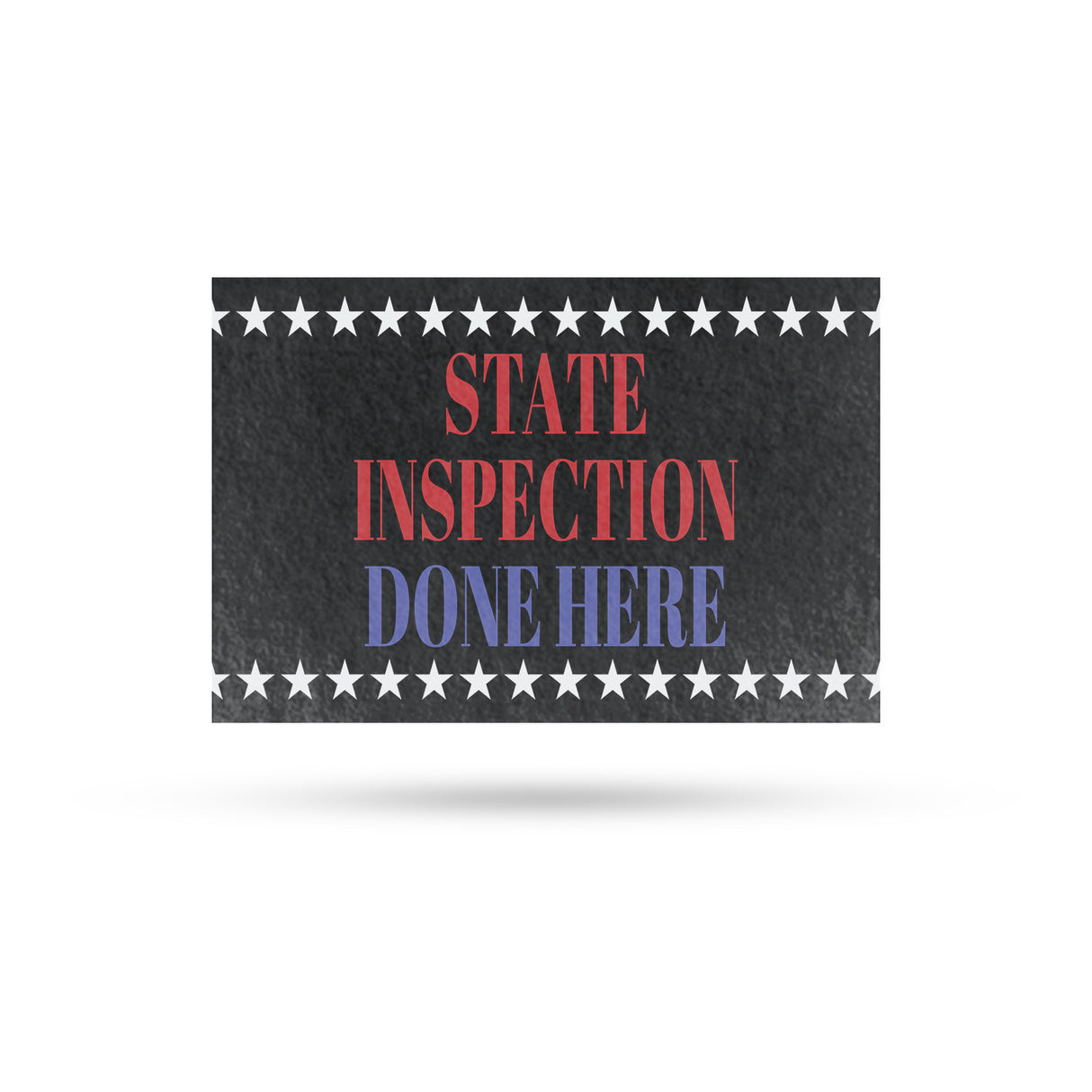 State Inspection Done Here
