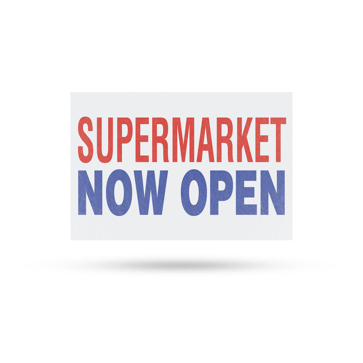 Supermarket Now Open