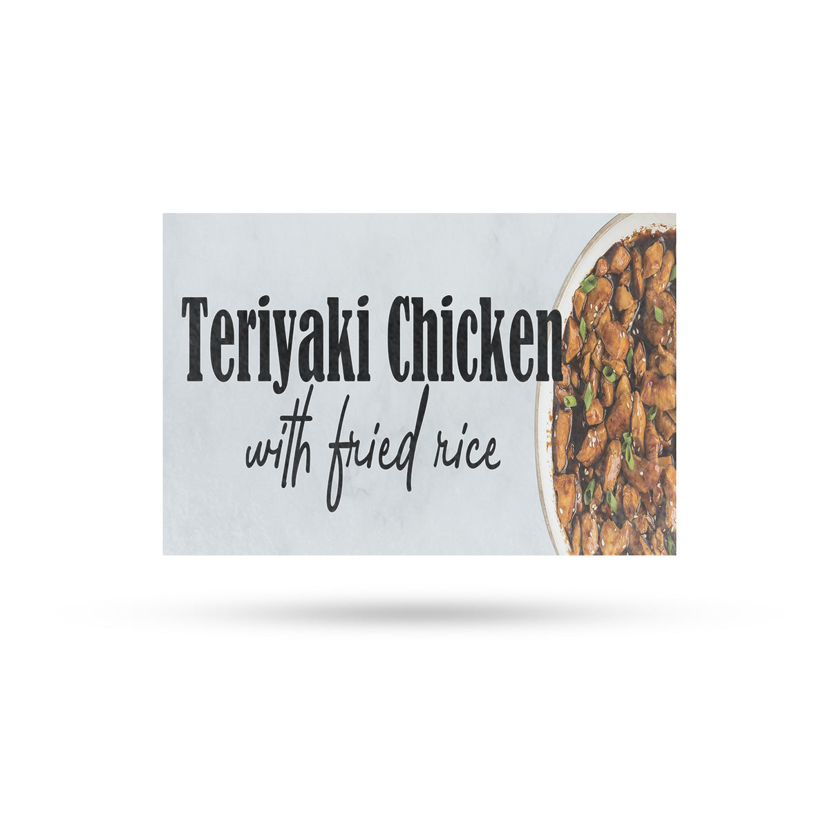 Teriyaki Chicken with Fried Rice