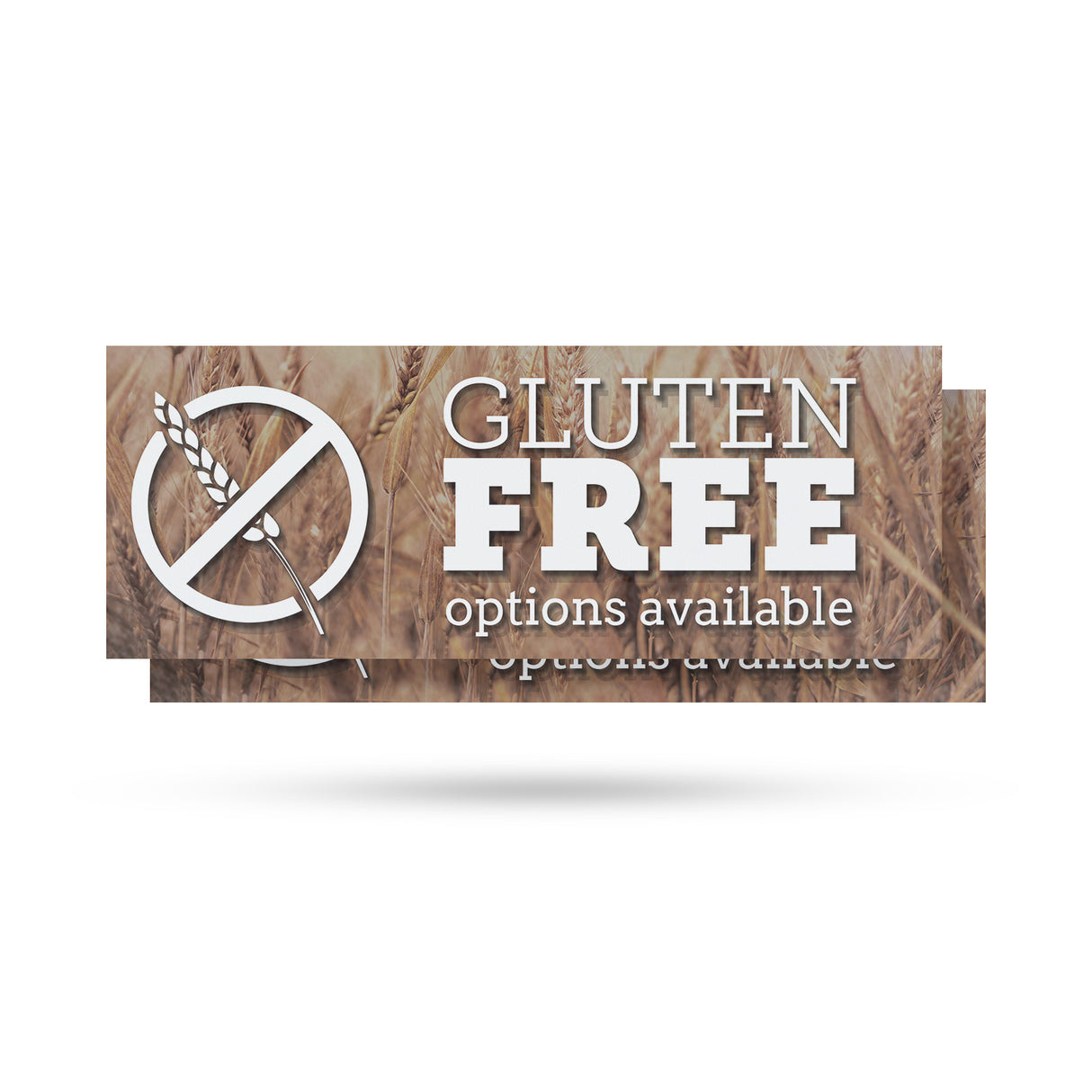 Gluten Free Options Available