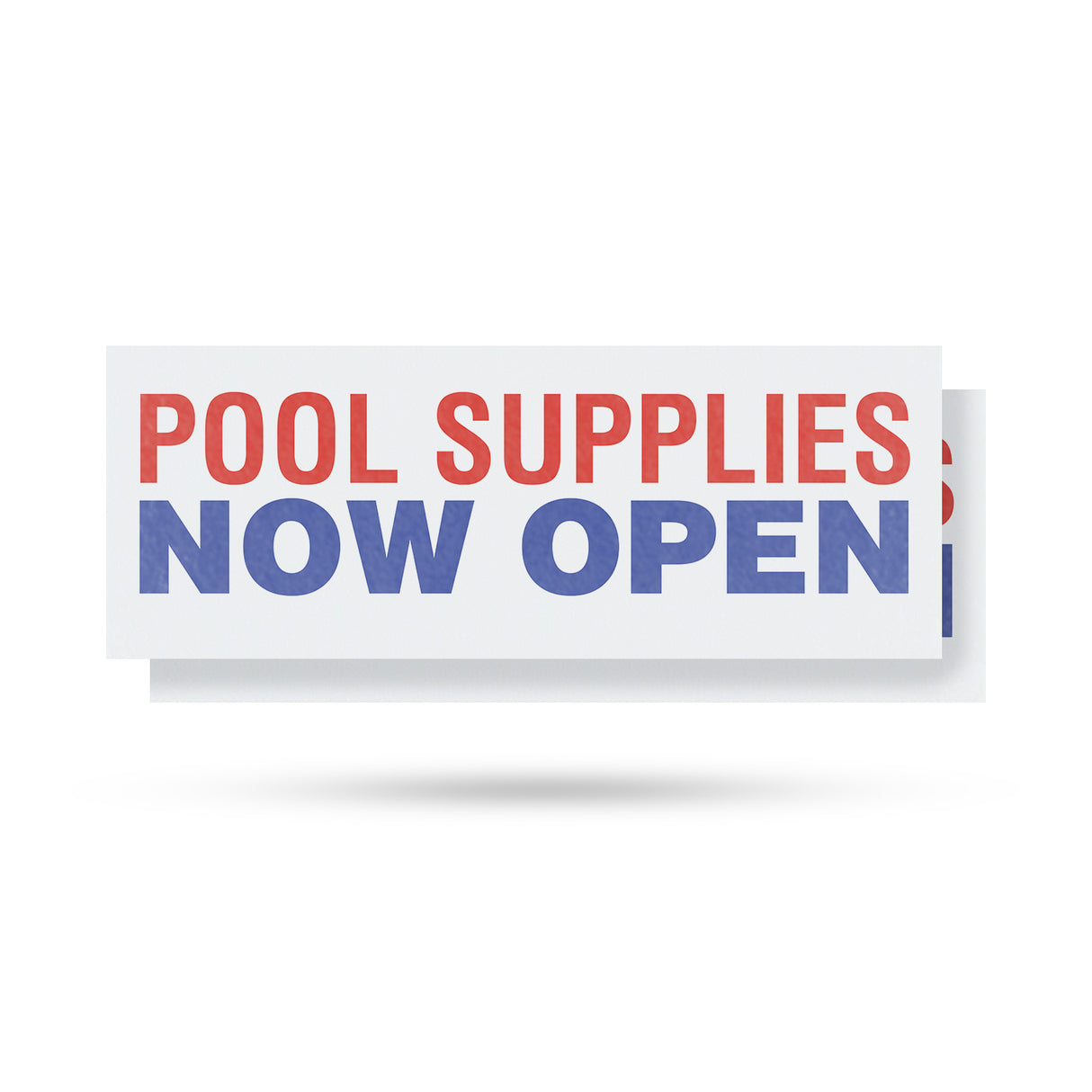 Pool Supplies Now Open