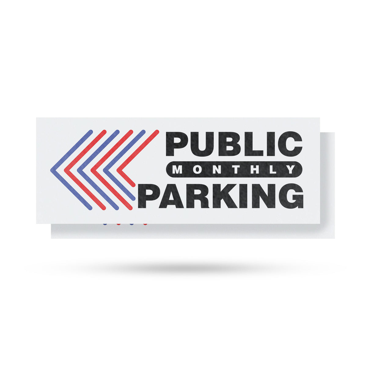 Public Monthly Parking Left