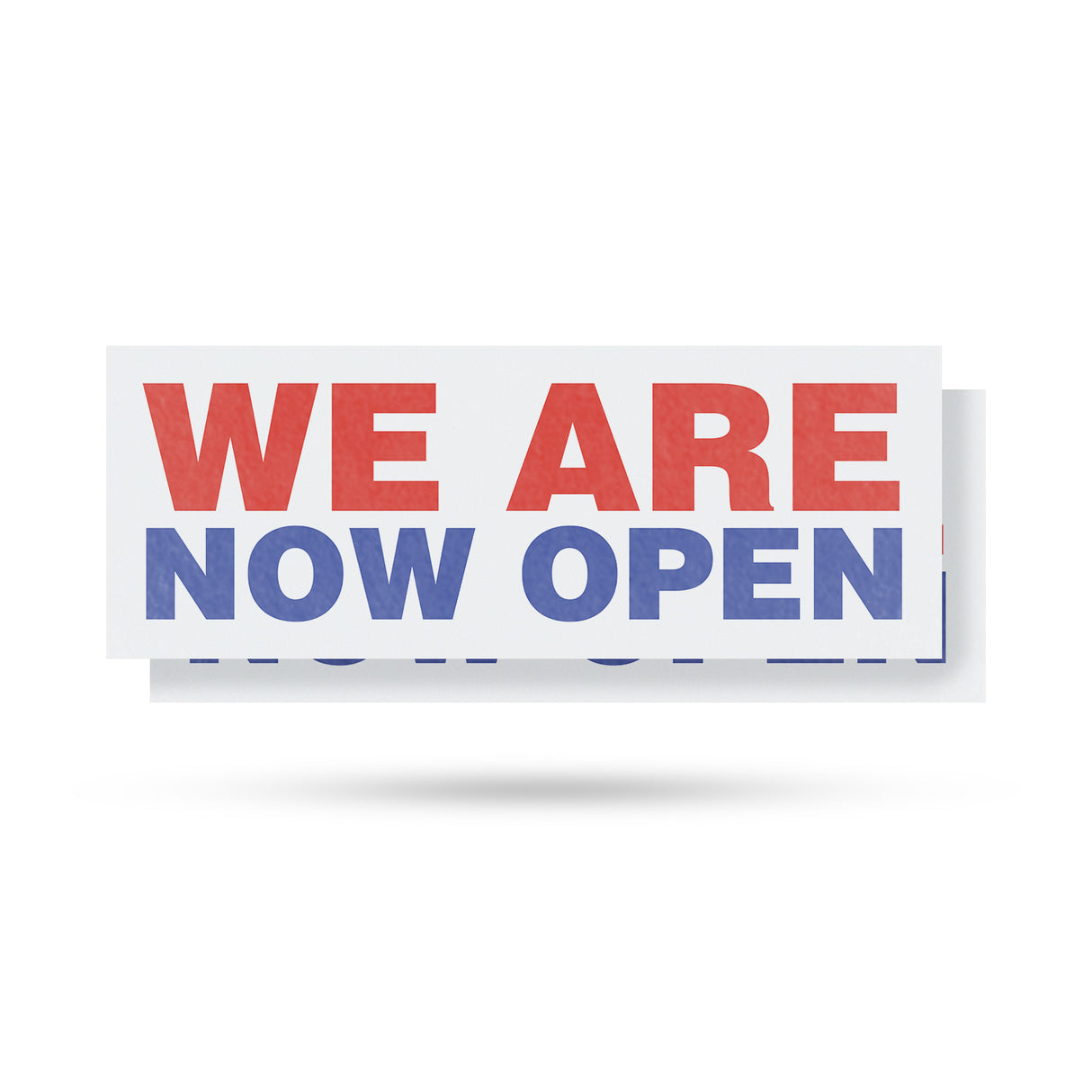 We Are Now Open