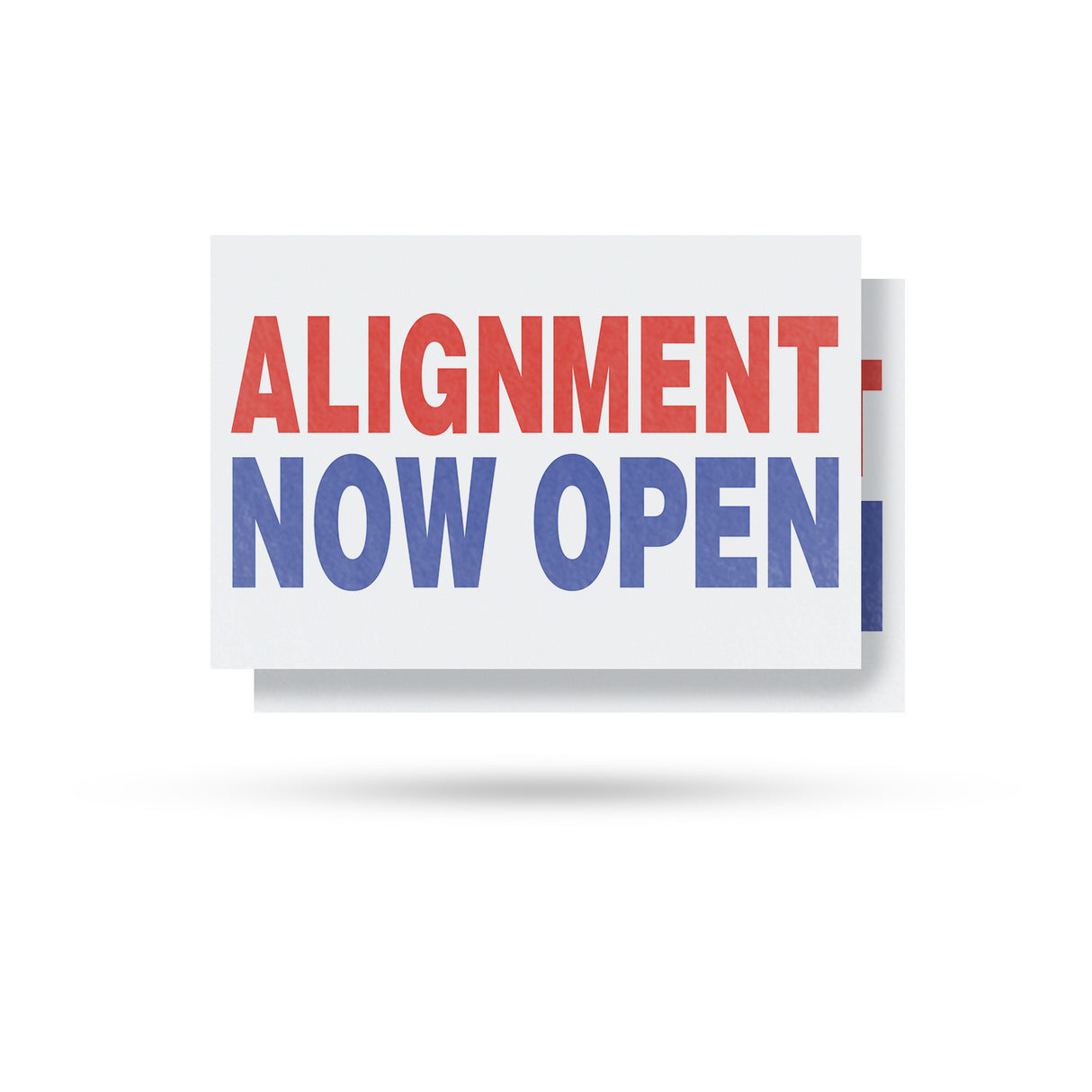 Alignment Now Open