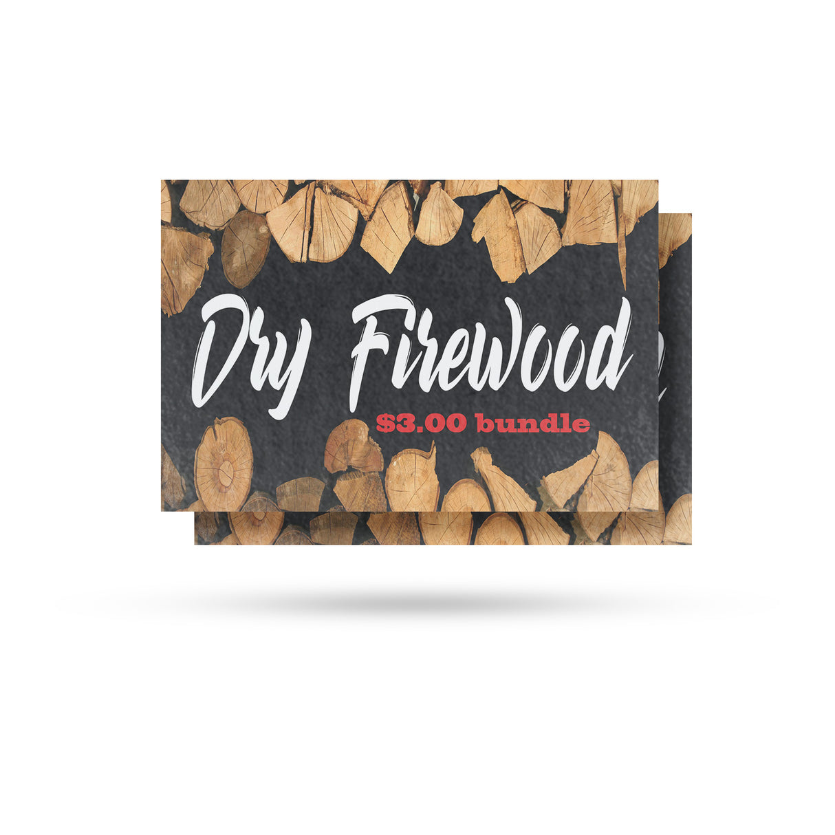 Dry Firewood $3.00 a Bundle