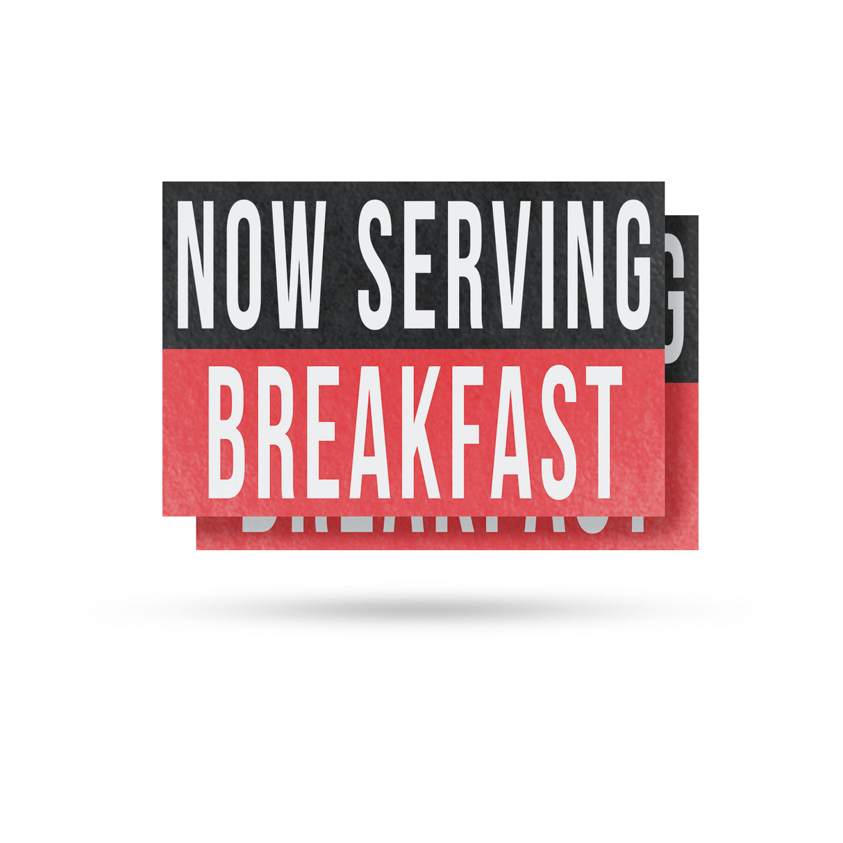 Now Serving Breakfast