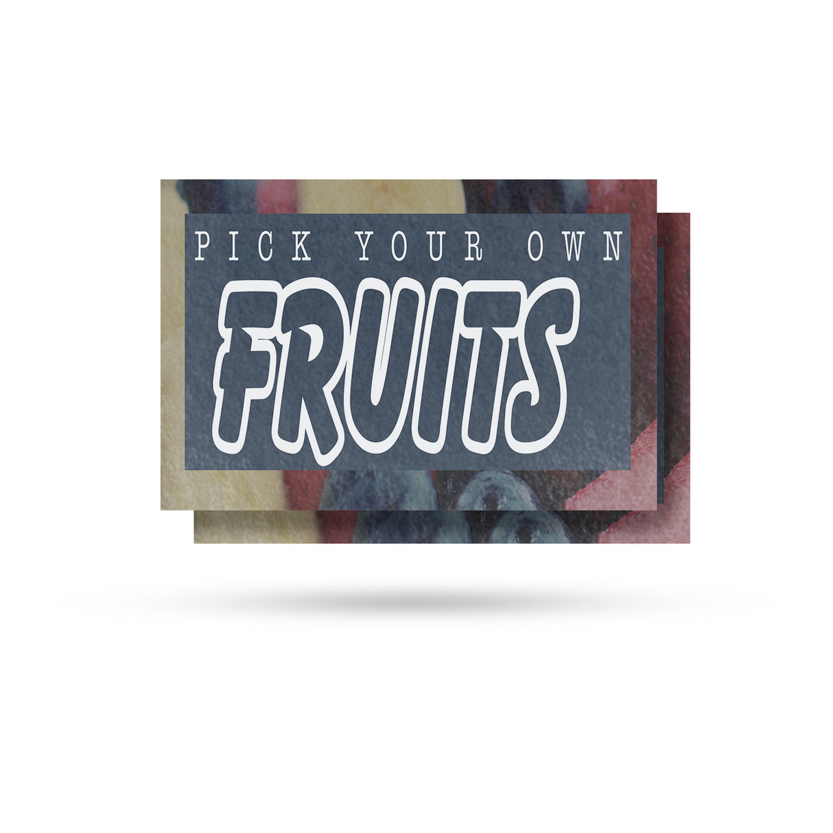 Pick Your Own Fruits
