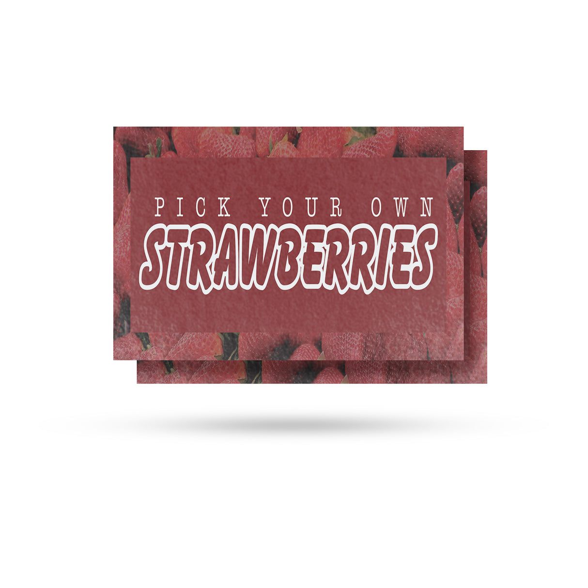 Pick Your Own Strawberries