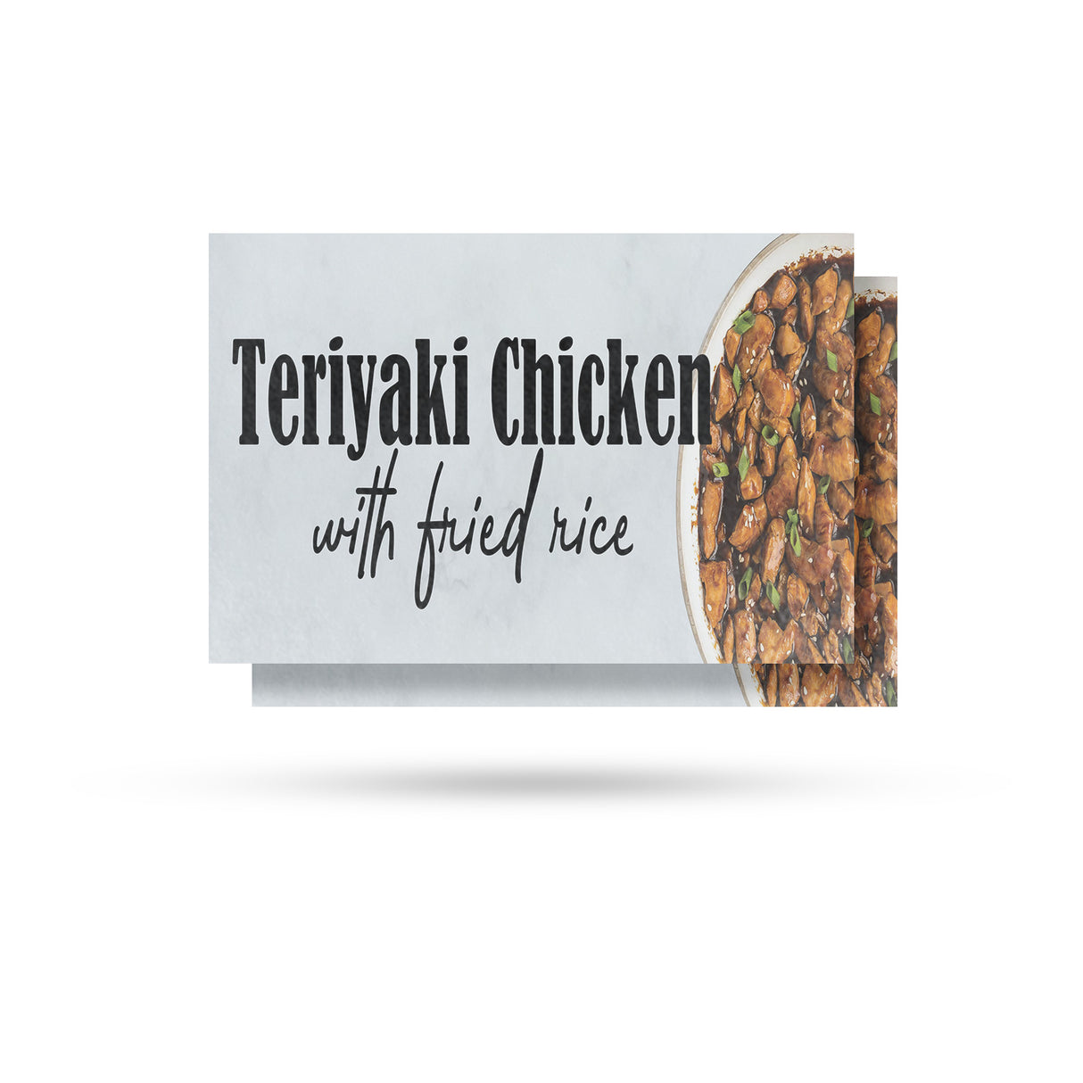 Teriyaki Chicken with Fried Rice