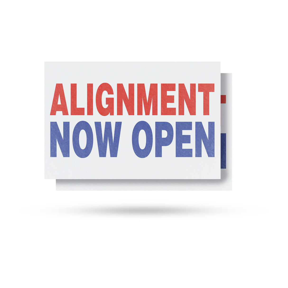 Alignment Now Open