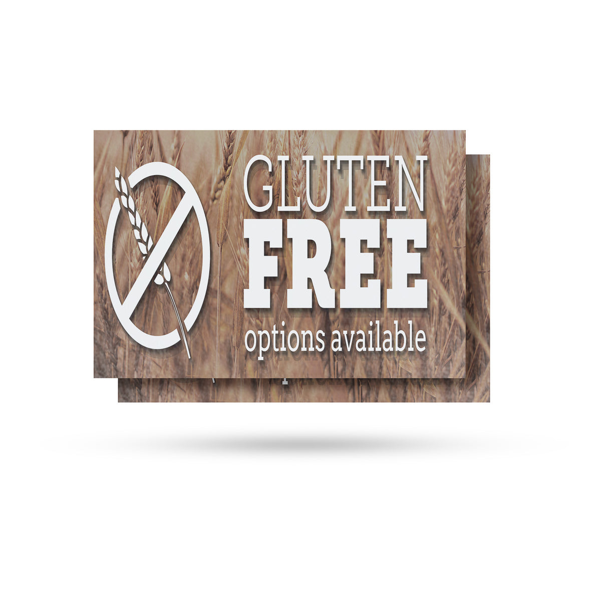 Gluten Free Options Available