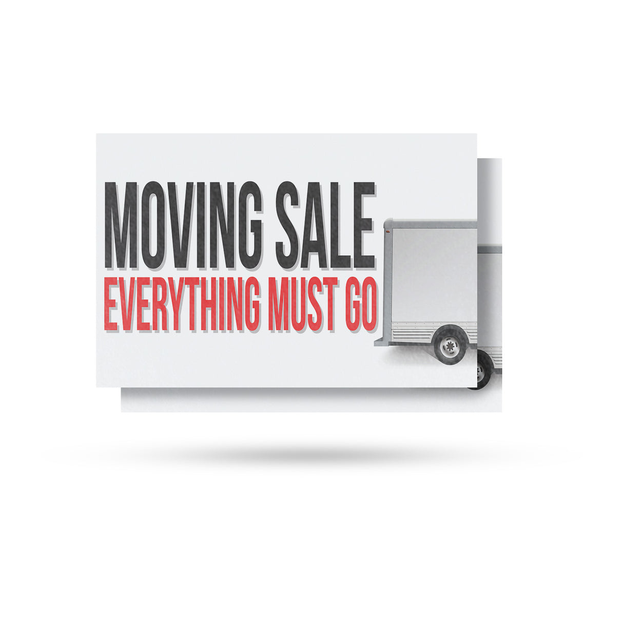 Moving Sale Everything Must Go