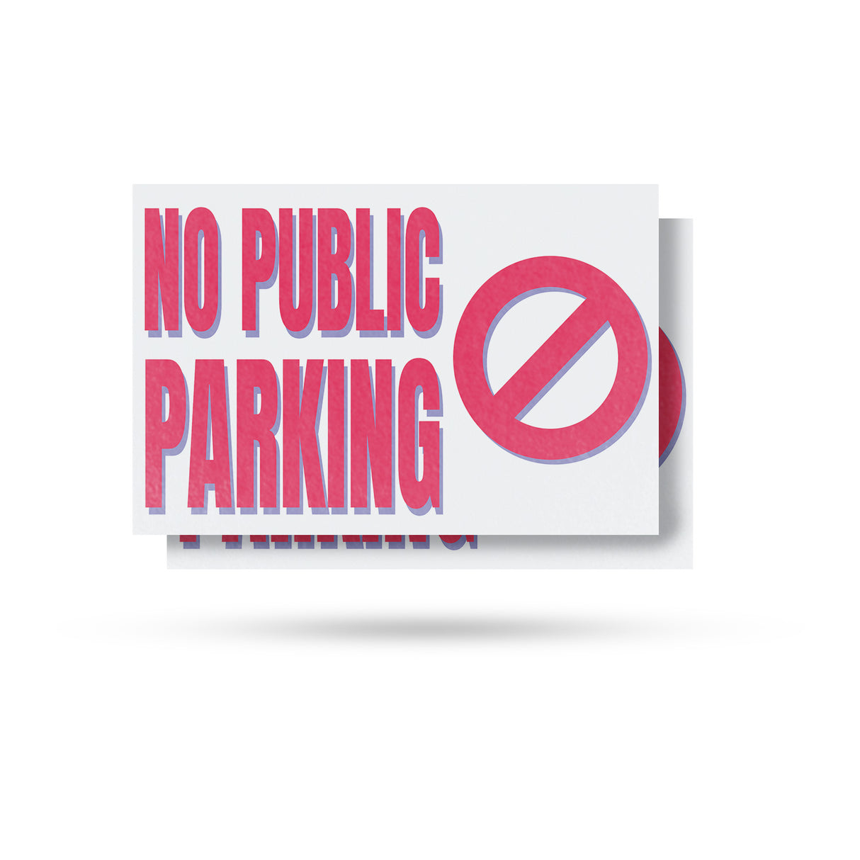 No Public Parking