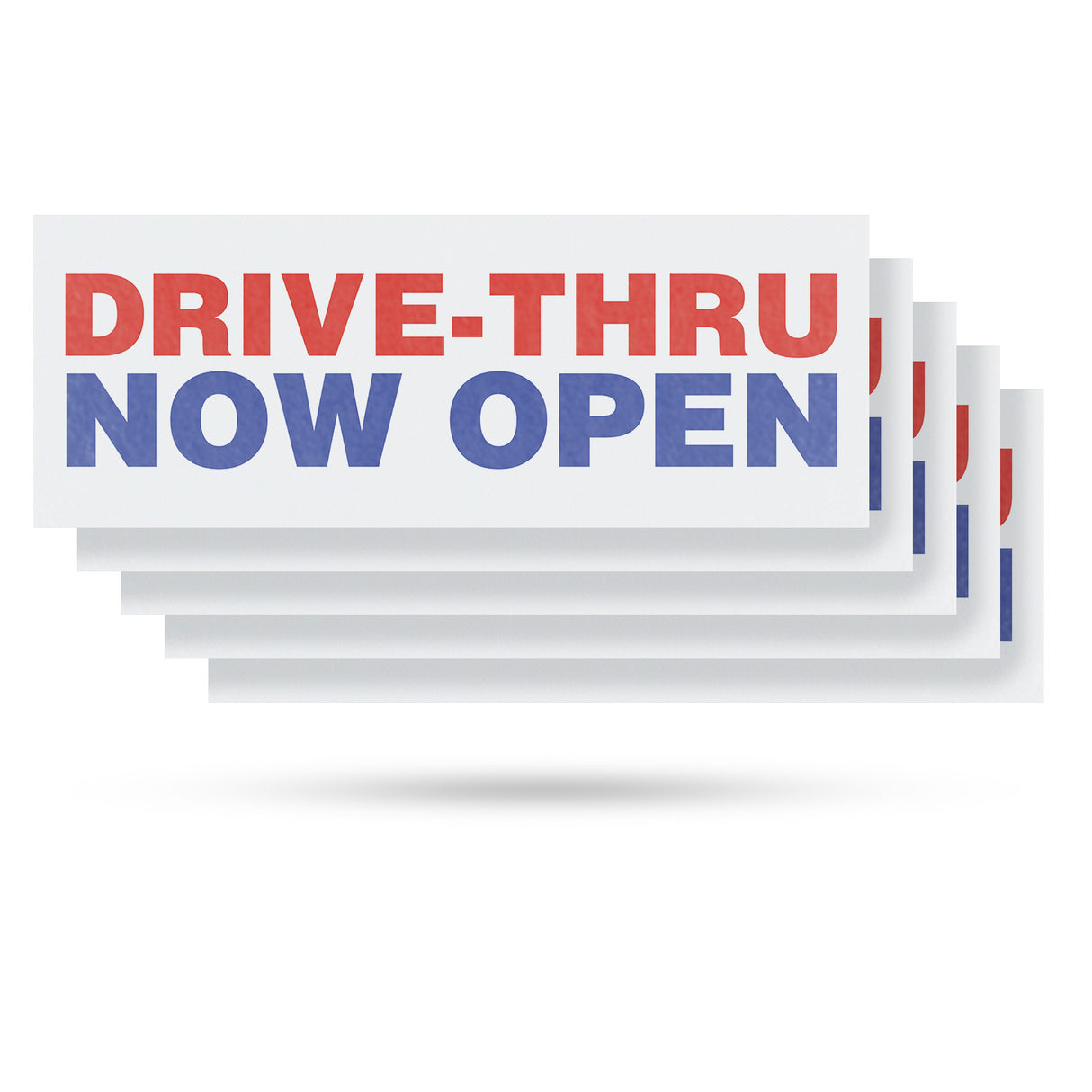 Drive Thru Now Open