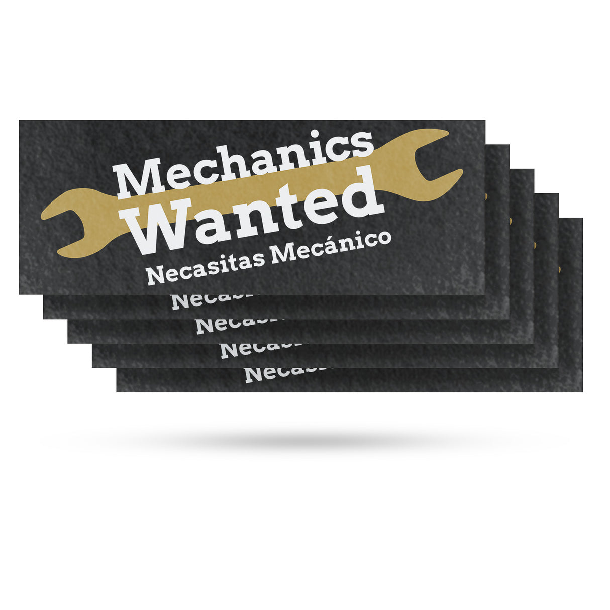 Mechanics Wanted English Spanish