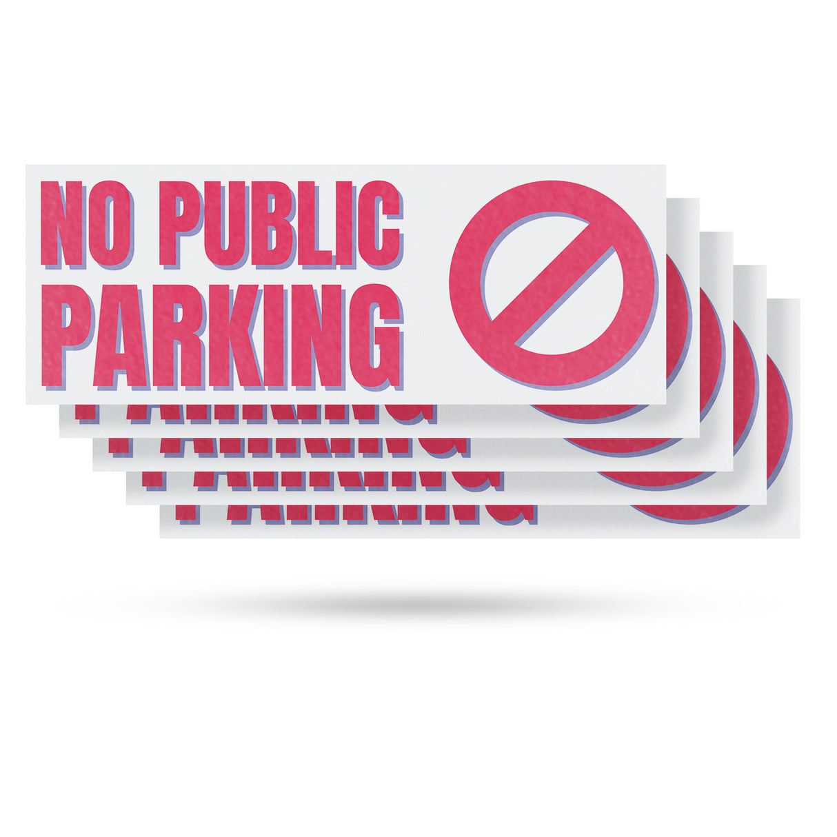 No Public Parking