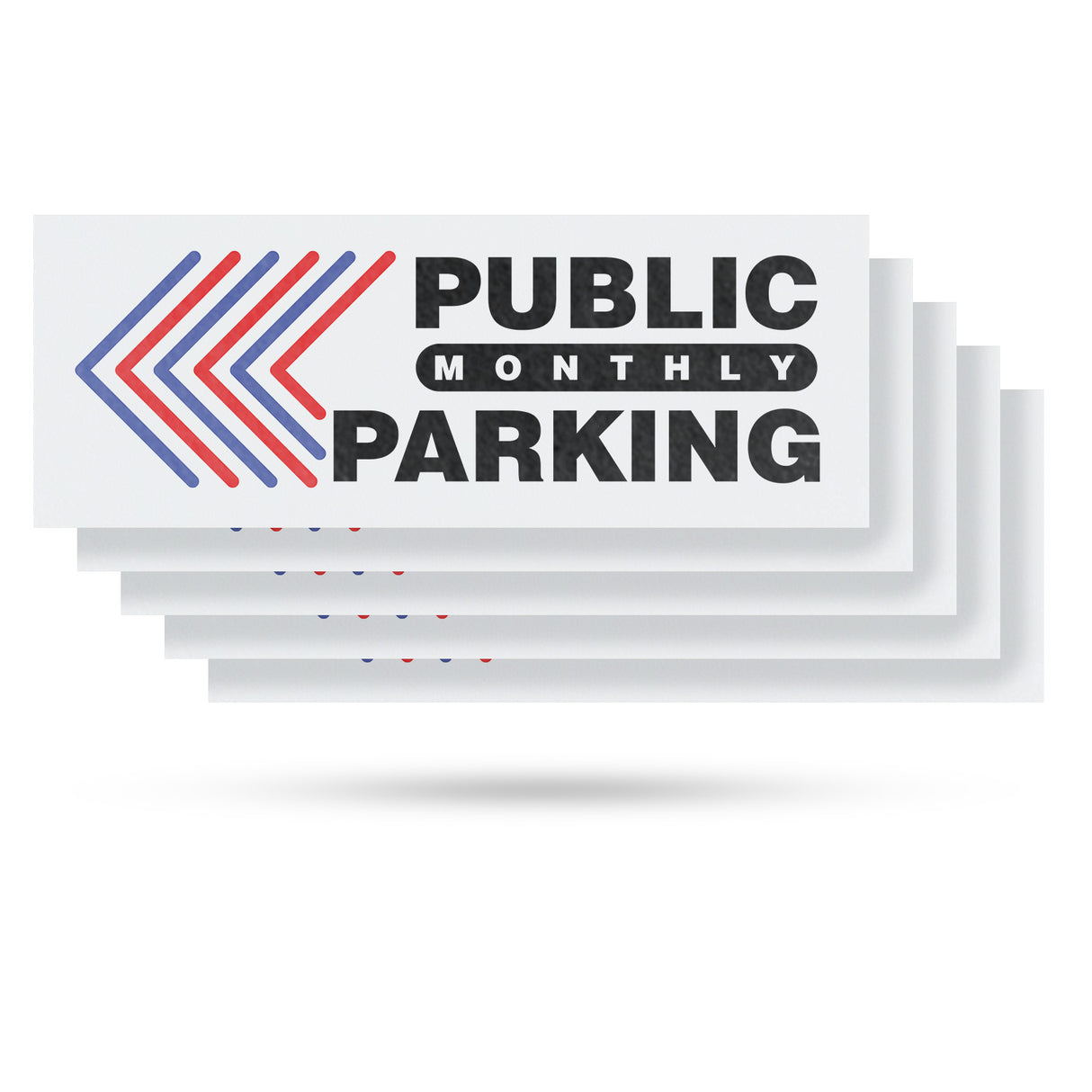Public Monthly Parking Left