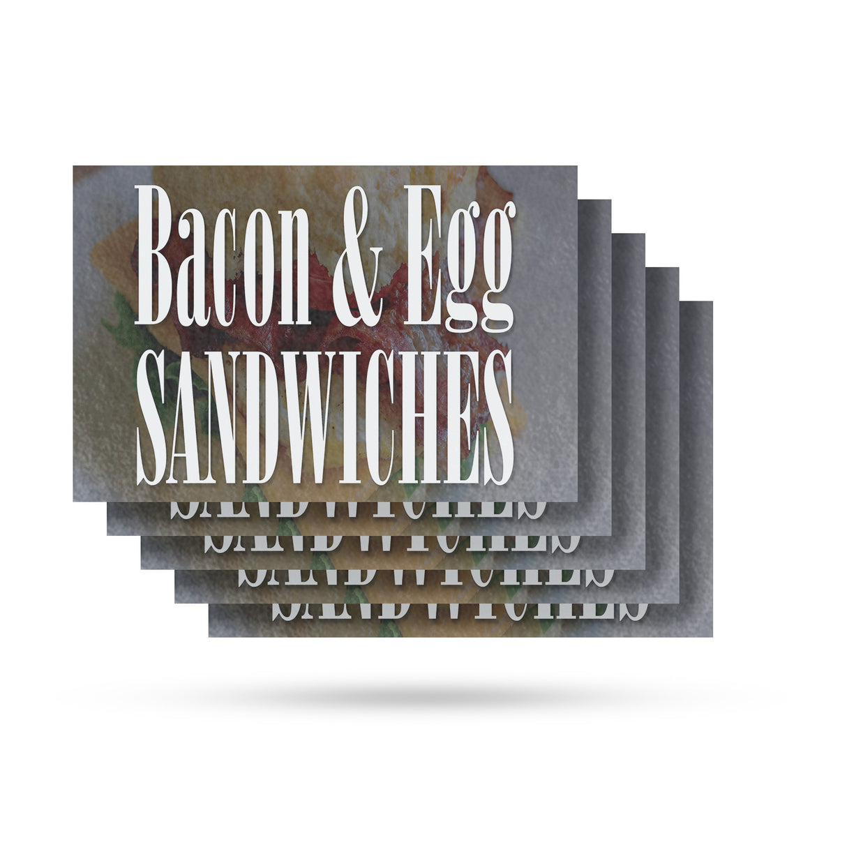 Bacon & Egg Sandwiches