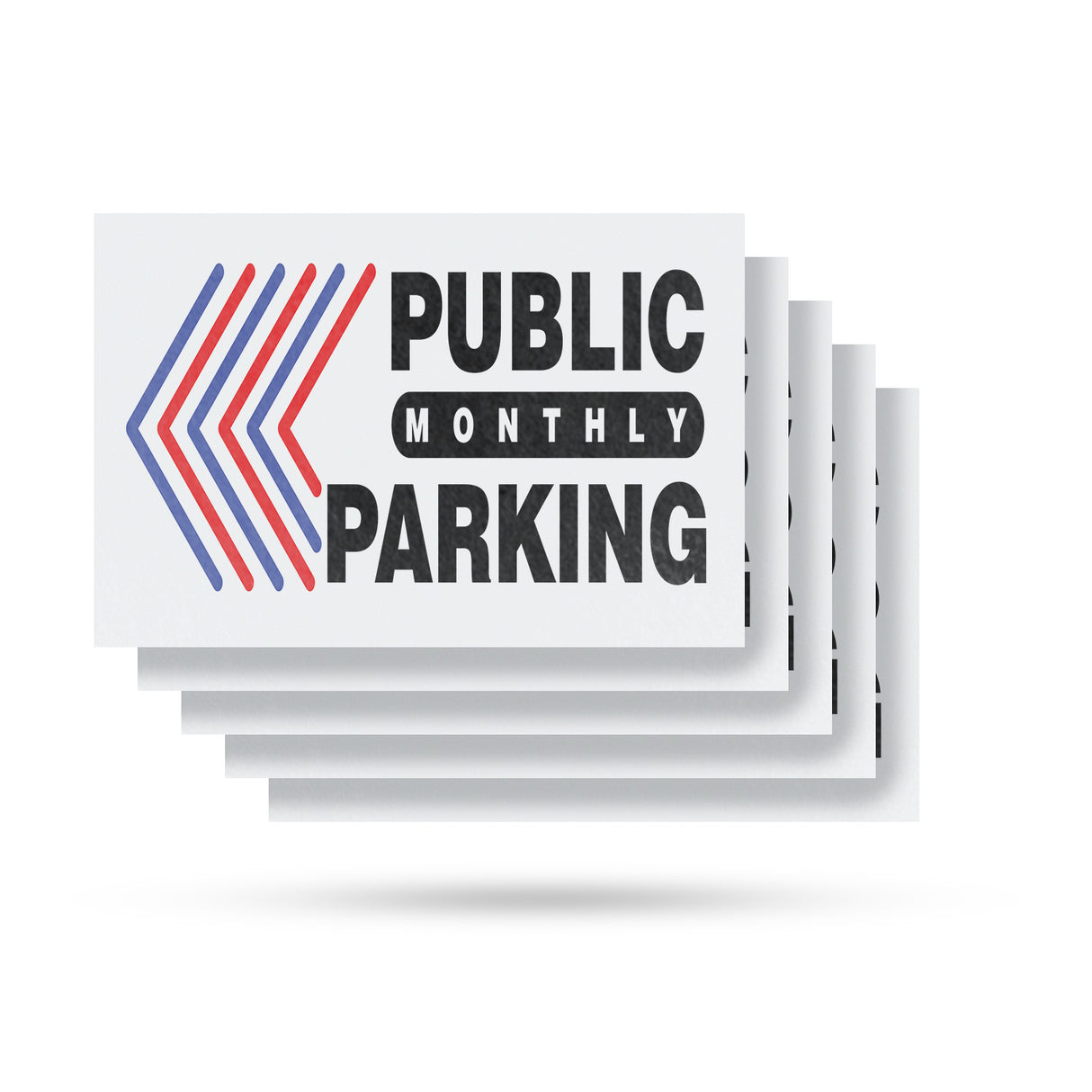 Public Monthly Parking Left