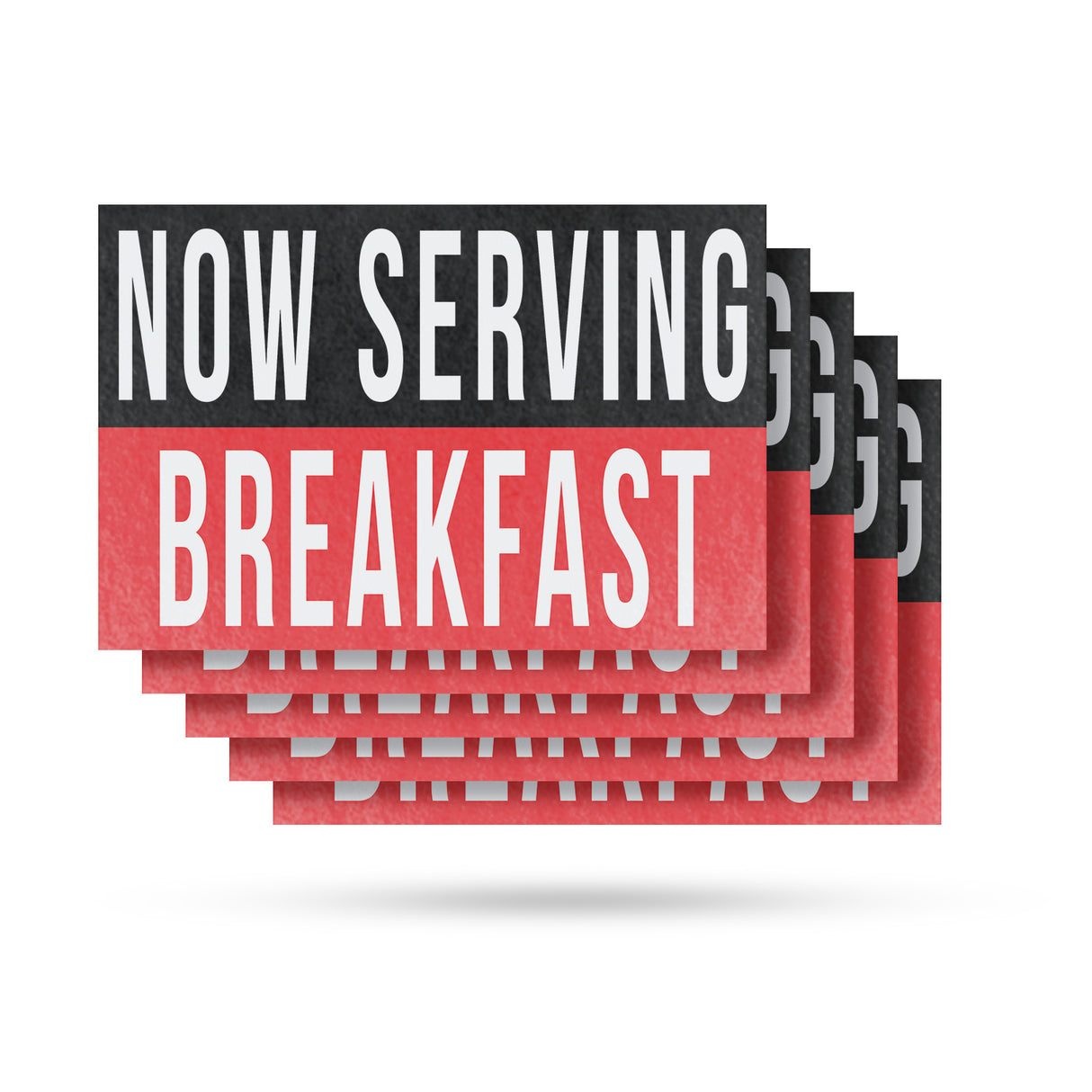 Now Serving Breakfast