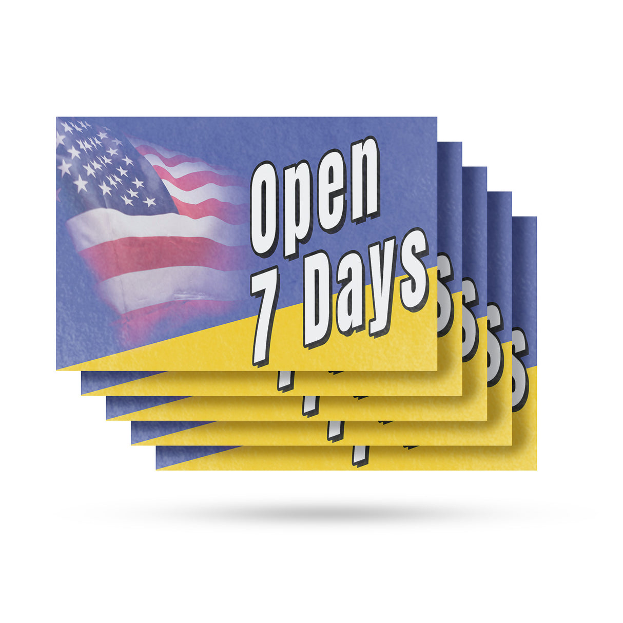 Open 7 Days