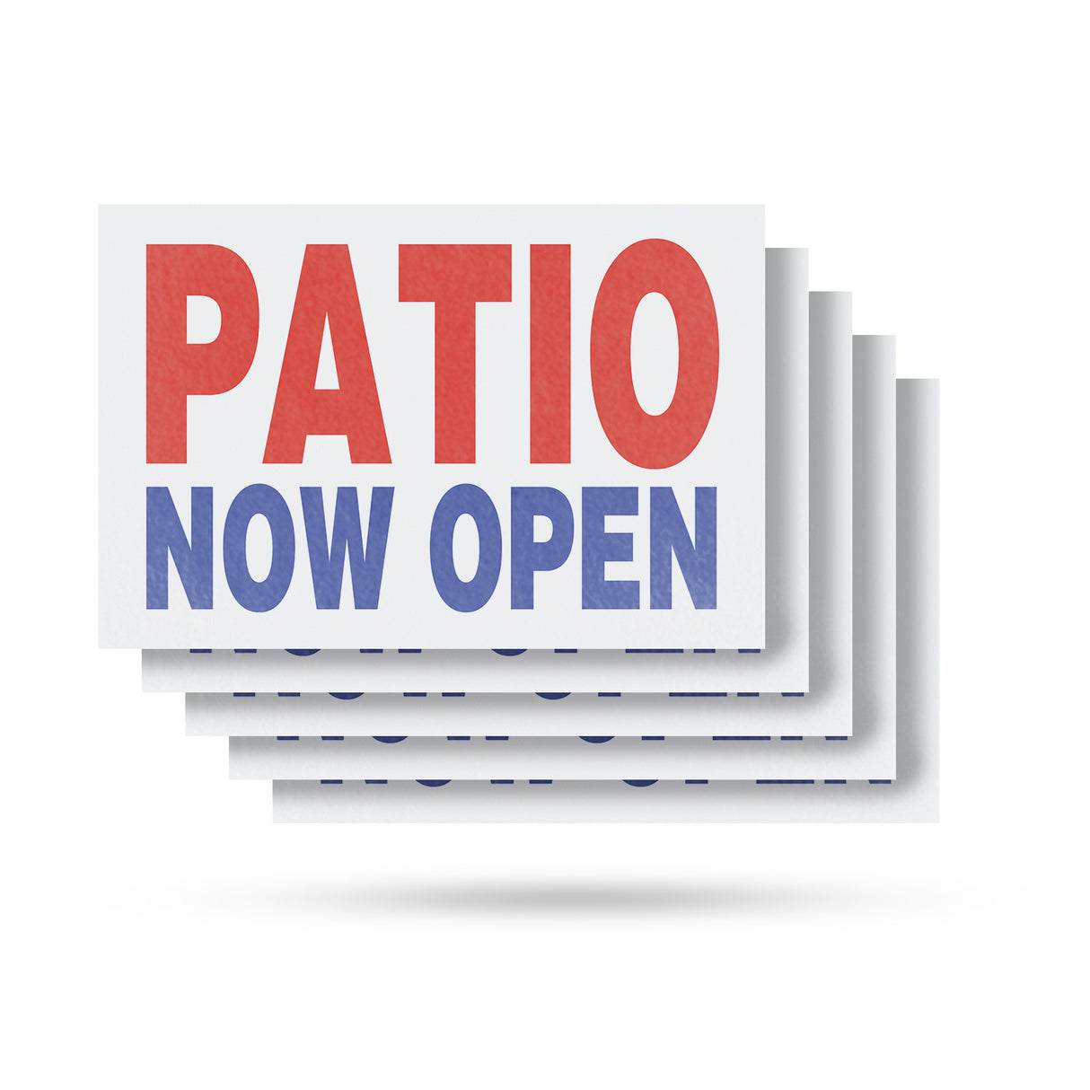 Patio Now Open