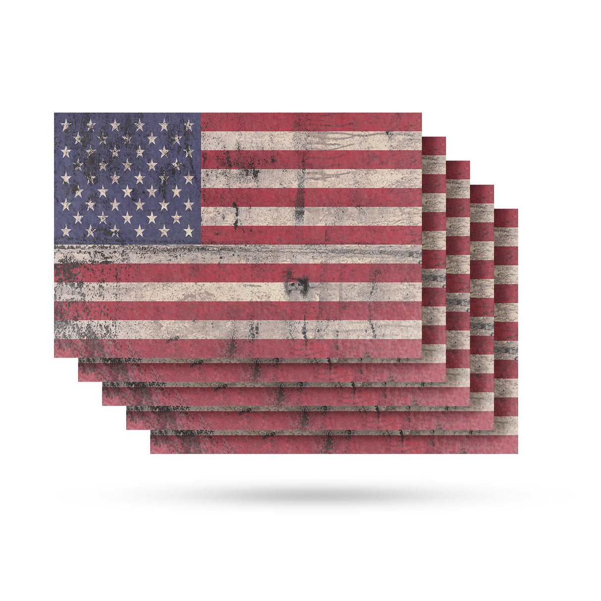Rusty American Flag