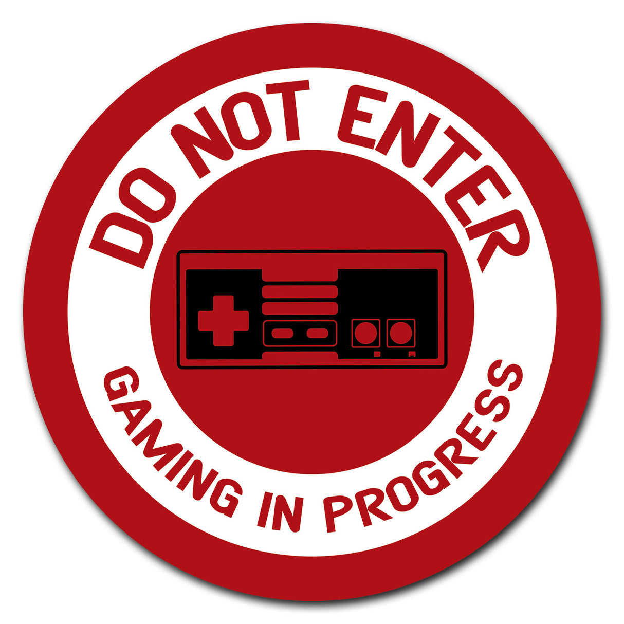 Do Not Enter Joystick Circle