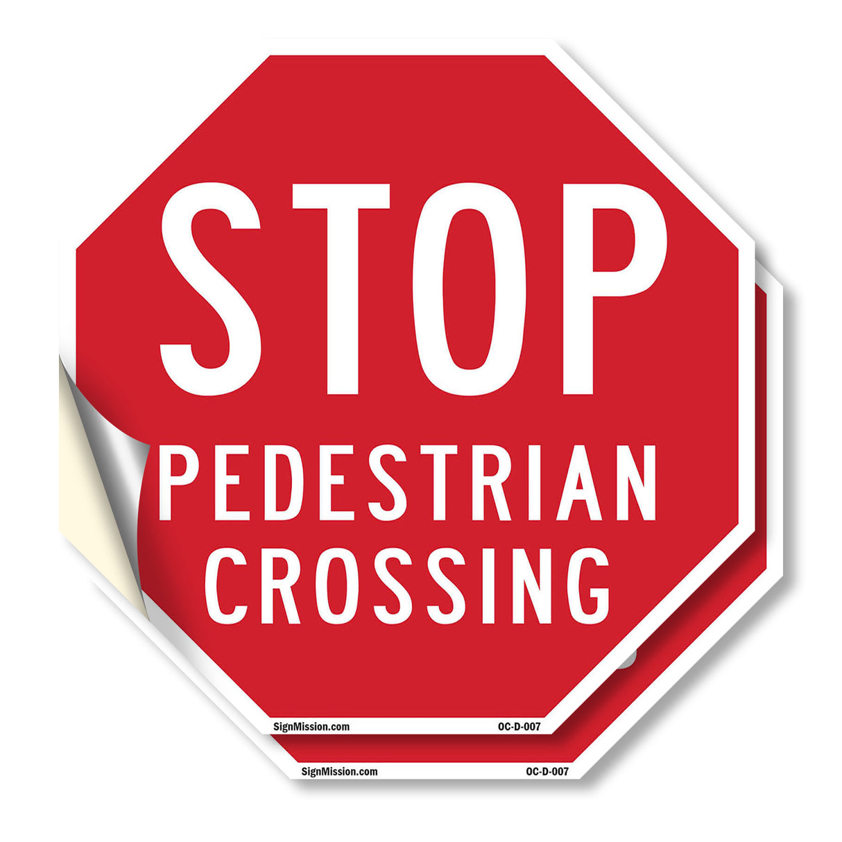 Stop Pedestrian Crossing