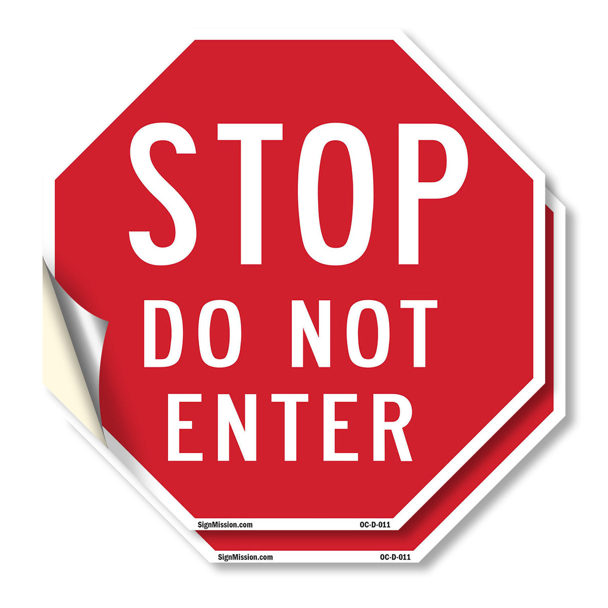 Stop Do Not Enter