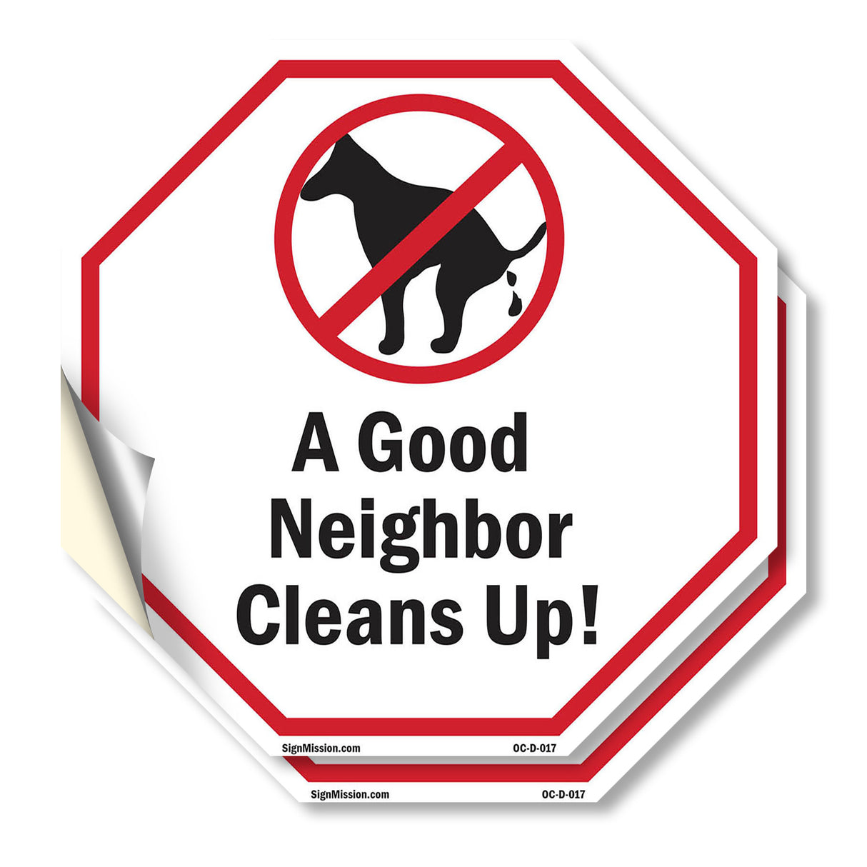 A Good Neighbor Cleans Up!