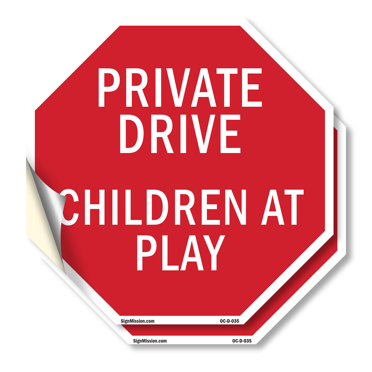 Private Drive Children at Play
