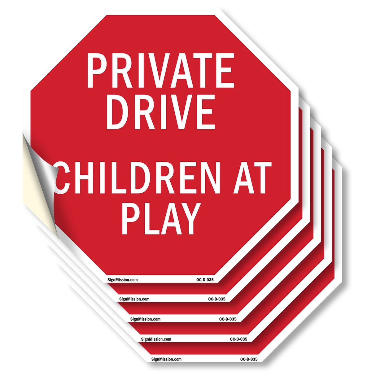 Private Drive Children at Play