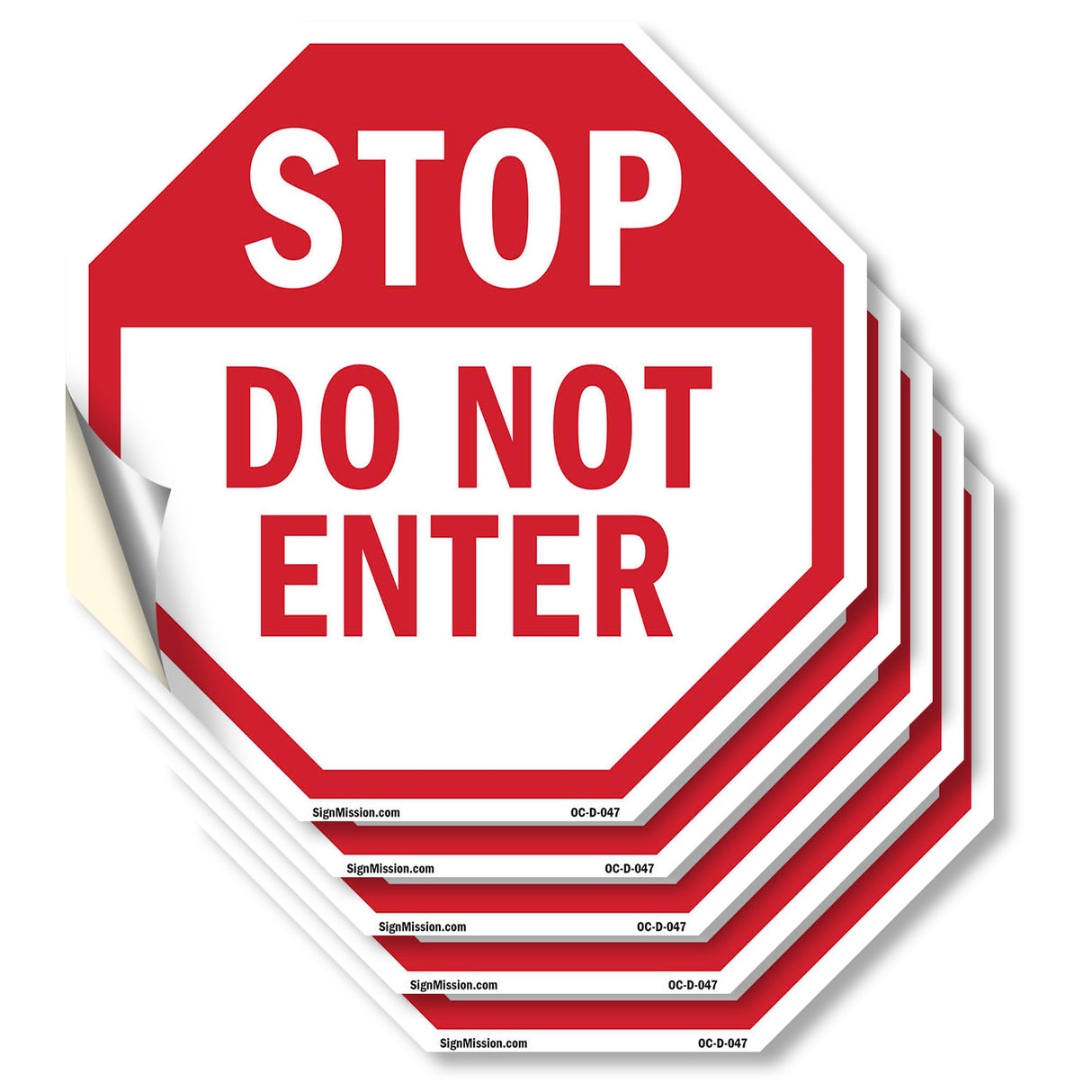 Stop Do Not Enter