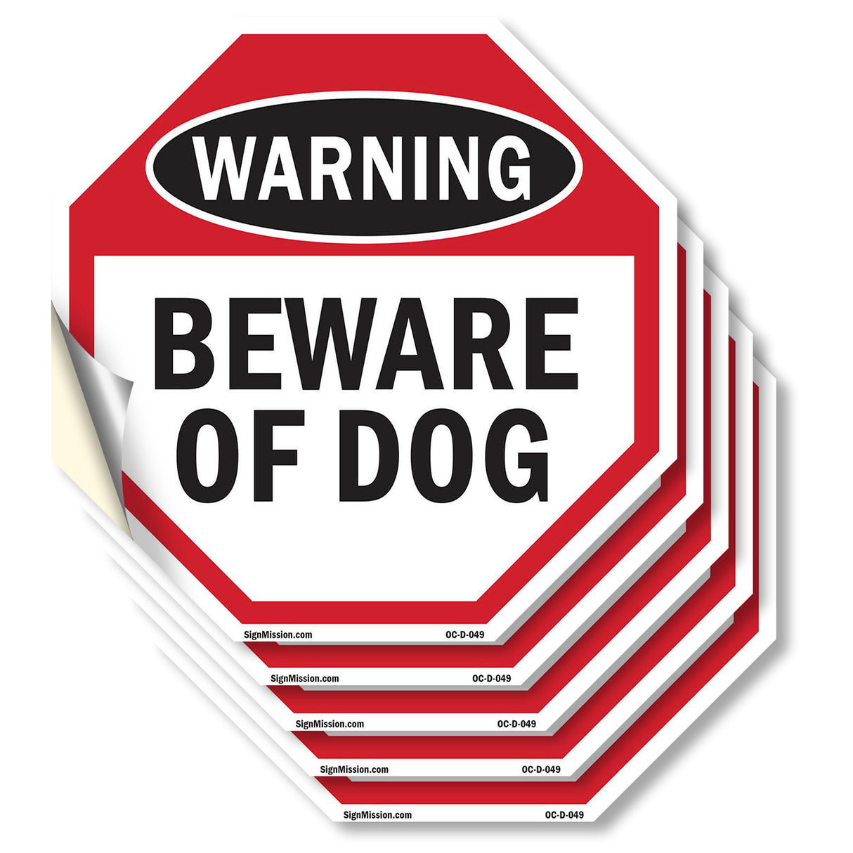 Warning Beware of Dog