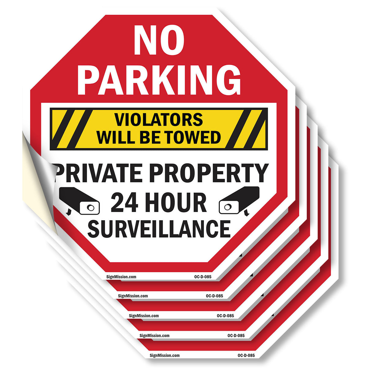 No Parking Violators Will Be Towed Private Property24 Hour Surveillance