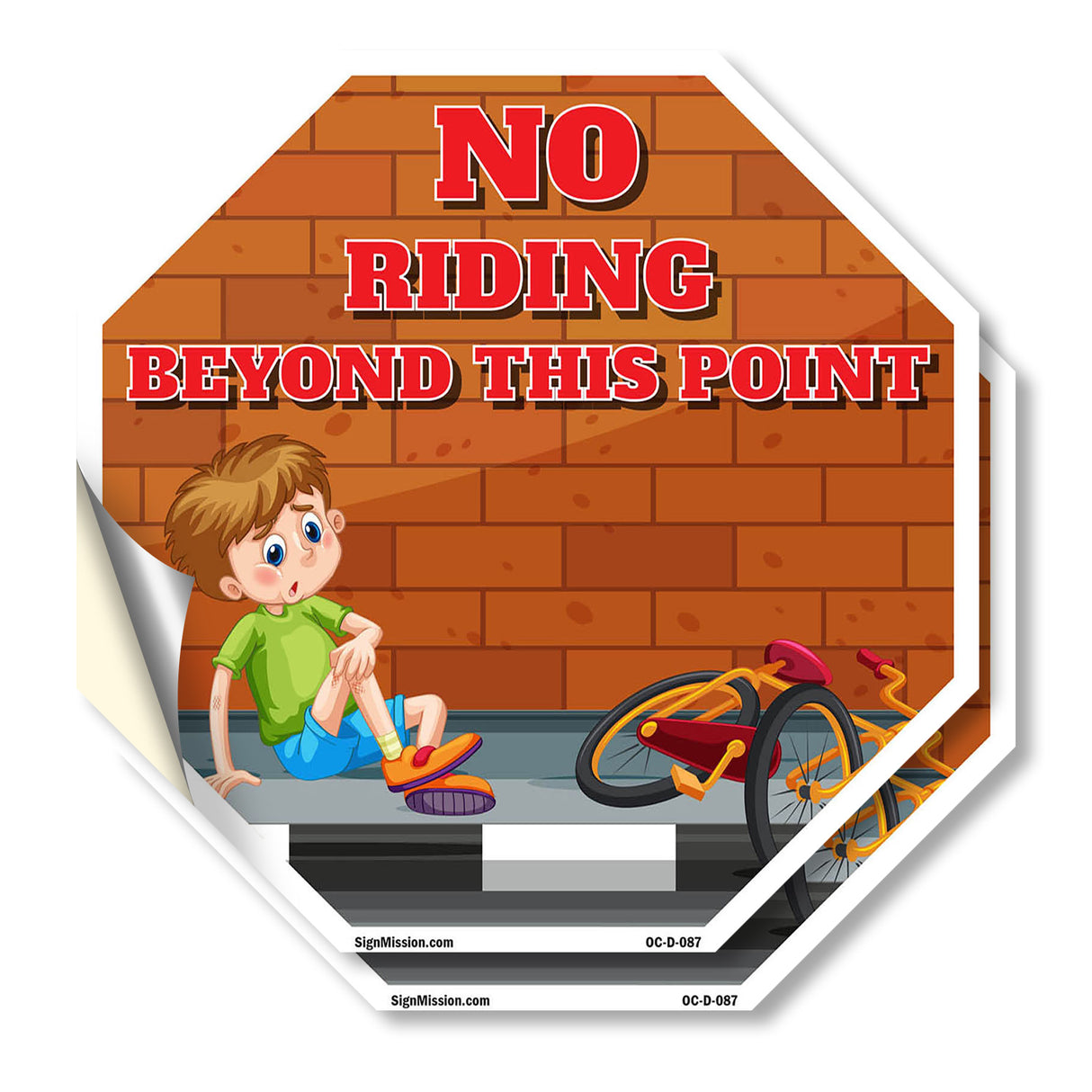No Riding Beyond This Point
