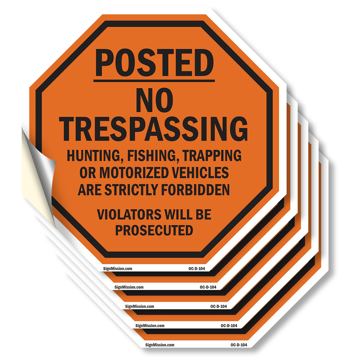 Posted No Trespassing Hunting