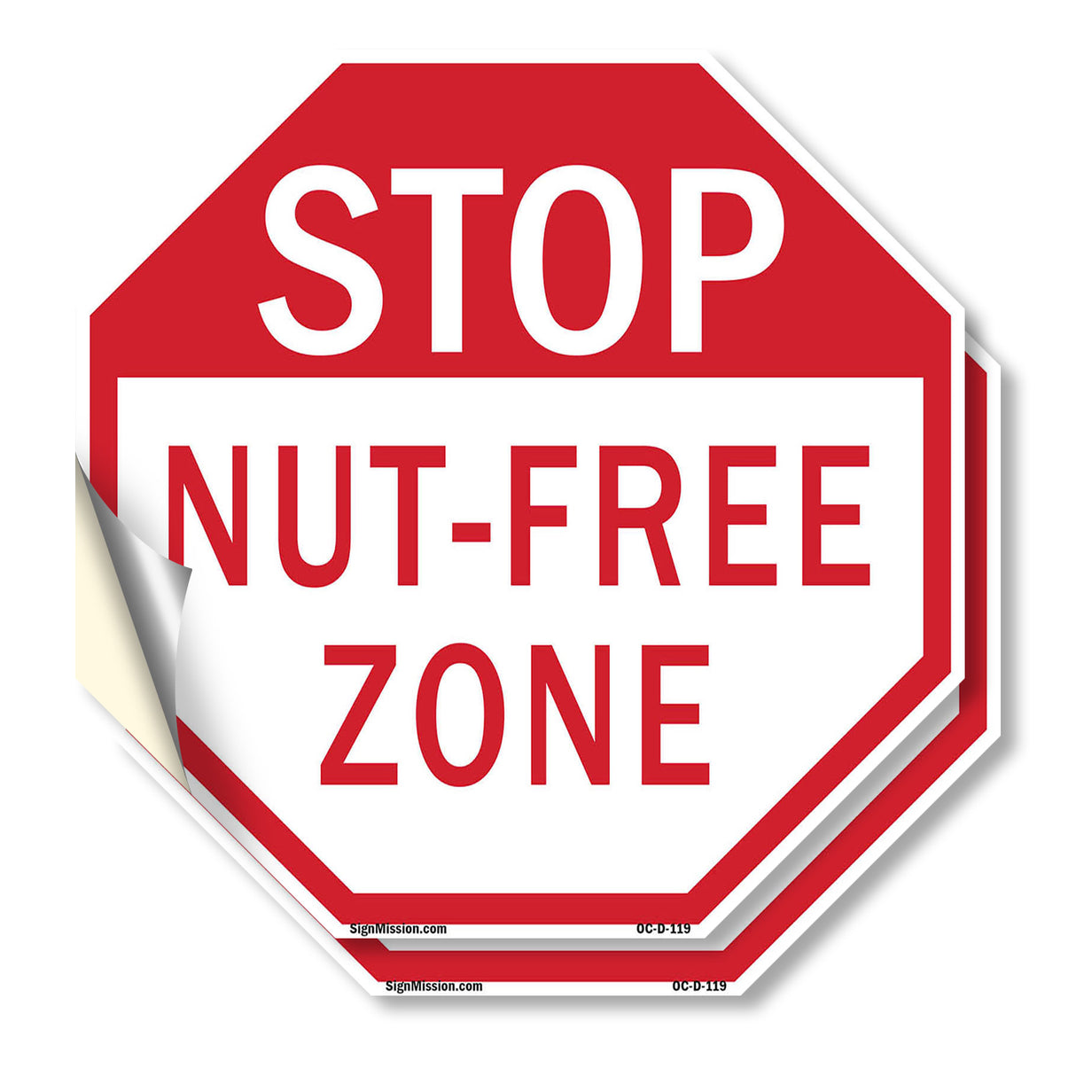 Stop Nut-free Zone